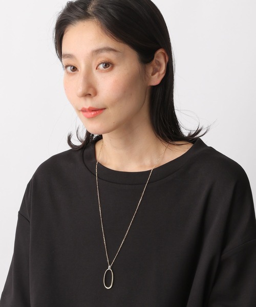 LEPSIM（レプシィム）の「【パーソナルカラーに合わせて選べる】ワントップネックレス　277861（ネックレス・レディース・シルバー/ゴールド/シルバー×ゴールド・ONE SIZE）」の4枚目の写真