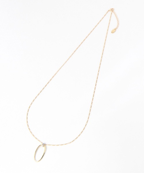 LEPSIM（レプシィム）の「【パーソナルカラーに合わせて選べる】ワントップネックレス　277861（ネックレス・レディース・シルバー/ゴールド/シルバー×ゴールド・ONE SIZE）」の5枚目の写真