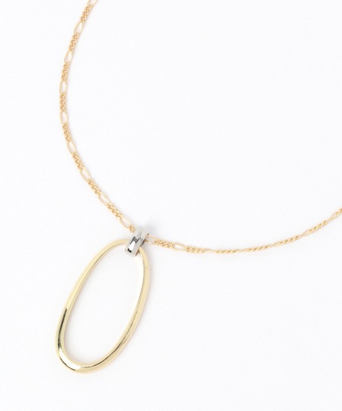 LEPSIM（レプシィム）の「【パーソナルカラーに合わせて選べる】ワントップネックレス　277861（ネックレス・レディース・シルバー/ゴールド/シルバー×ゴールド・ONE SIZE）」の8枚目の写真