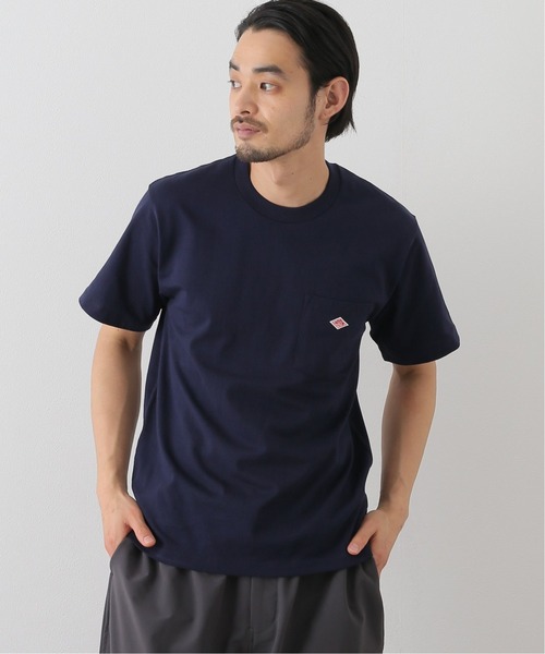 DANTON(ダントン)の「【DANTON / ダントン】 クルーネックポケット Tシャツ(Tシャツ/カットソー・メンズ・ホワイト/チャコールグレー/ベージュ/ネイビー/サックスブルー/アイボリー・40/38/42)」の15枚目の写真