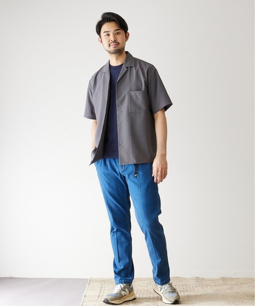 DANTON(ダントン)の「【DANTON / ダントン】 クルーネックポケット Tシャツ(Tシャツ/カットソー・メンズ・ホワイト/チャコールグレー/ベージュ/ネイビー/サックスブルー/アイボリー・40/38/42)」の12枚目の写真