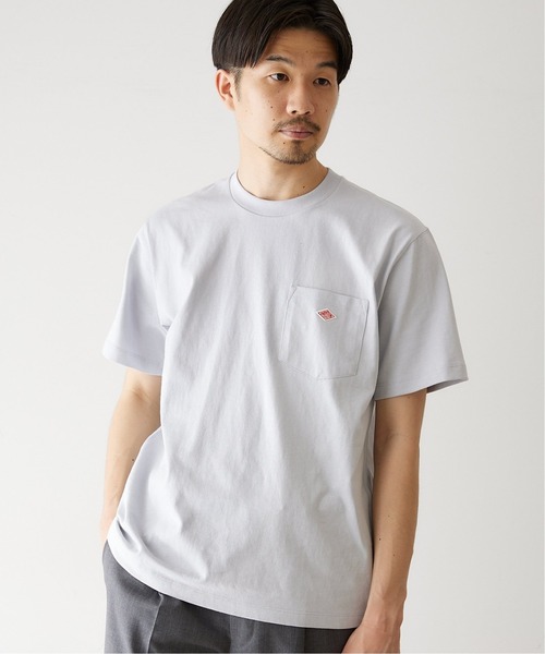DANTON(ダントン)の「【DANTON / ダントン】 クルーネックポケット Tシャツ(Tシャツ/カットソー・メンズ・ホワイト/チャコールグレー/ベージュ/ネイビー/サックスブルー/アイボリー・40/38/42)」の17枚目の写真