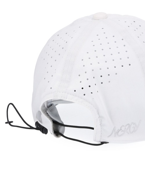 ellesse(エレッセ)の「【ellesse×NERGY】UVキャップ(ハット・レディース・ホワイト/カーキ・FREE)」の9枚目の写真