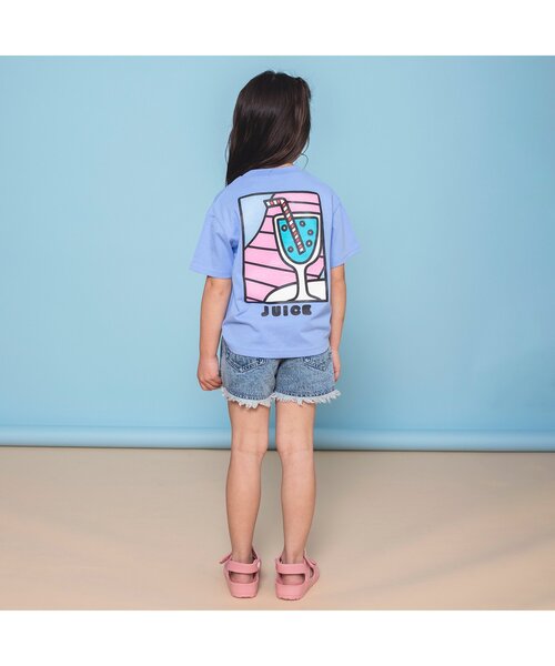 BREEZE（ブリーズ）の「フリンジデニムお花刺繍ショートパンツ（その他パンツ・キッズ・ブルー/サックスブルー・100/140/130/120/90/110/80）」の20枚目の写真