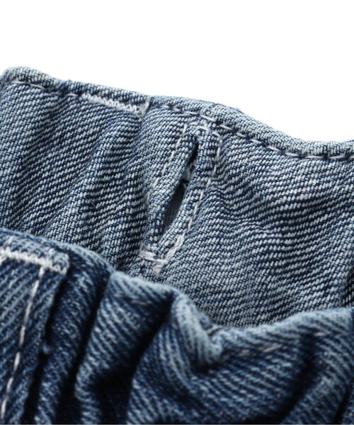 BREEZE（ブリーズ）の「フリンジデニムお花刺繍ショートパンツ（その他パンツ・キッズ・ブルー/サックスブルー・100/140/130/120/90/110/80）」の6枚目の写真