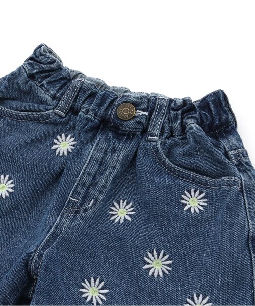 BREEZE（ブリーズ）の「フリンジデニムお花刺繍ショートパンツ（その他パンツ・キッズ・ブルー/サックスブルー・100/140/130/120/90/110/80）」の12枚目の写真