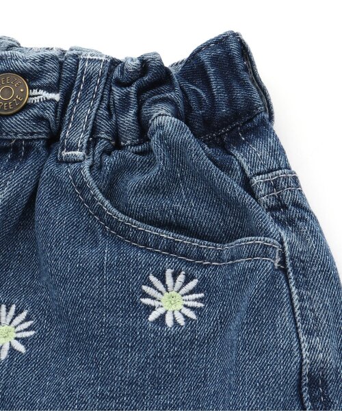 BREEZE（ブリーズ）の「フリンジデニムお花刺繍ショートパンツ（その他パンツ・キッズ・ブルー/サックスブルー・100/140/130/120/90/110/80）」の13枚目の写真