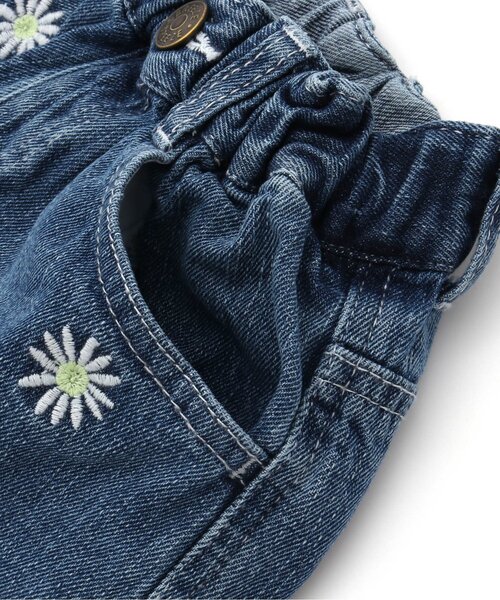 BREEZE（ブリーズ）の「フリンジデニムお花刺繍ショートパンツ（その他パンツ・キッズ・ブルー/サックスブルー・100/140/130/120/90/110/80）」の14枚目の写真