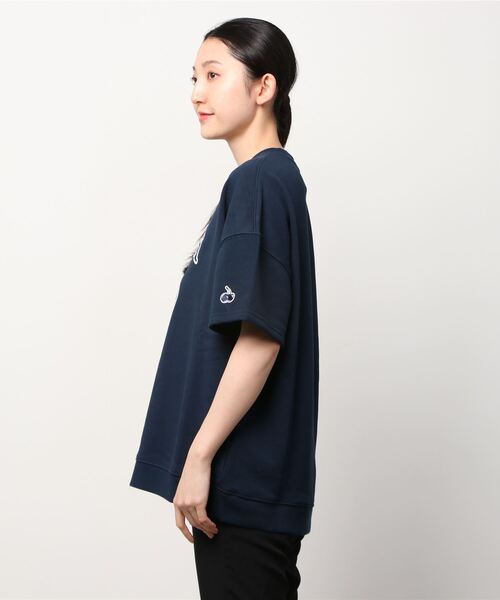 tシャツ KIRSH ARCH LOGO CHERRY SHORT SLEEVE SWEAT キルシーアーチロゴチェリー半袖スウェット レディース セール】KIRSH ARCH LOGO CHERRY SHORT SLEEVE SWEAT キルシー