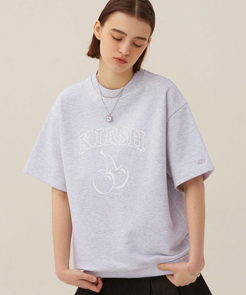 セール】KIRSH ARCH LOGO CHERRY SHORT SLEEVE SWEAT キルシー