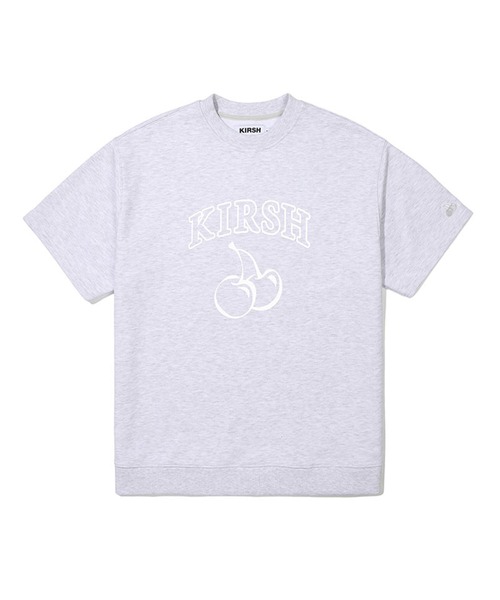 tシャツ KIRSH ARCH LOGO CHERRY SHORT SLEEVE SWEAT キルシーアーチロゴチェリー半袖スウェット レディース KIRSH（キルシー）の「KIRSH ARCH LOGO CHERRY SHORT SLEEVE