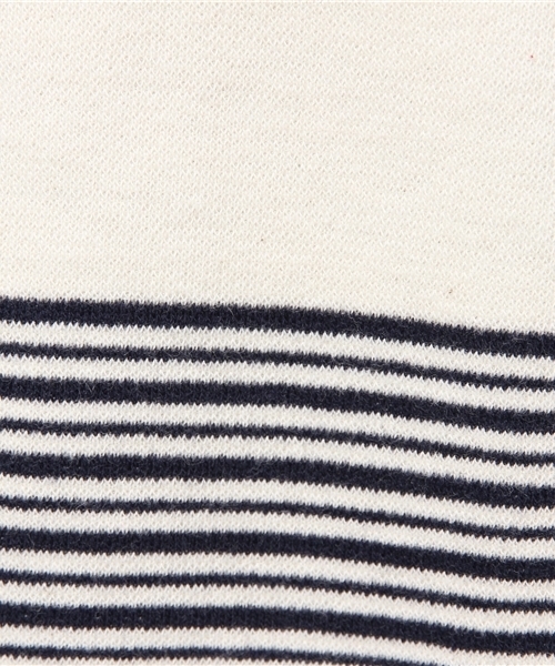 CIAOPANIC（チャオパニック）の「【Ciaopanic】ポンチボーダー裾タックPO（Tシャツ/カットソー・レディース・グレー/レッド/ネイビー・FREE）」の4枚目の写真