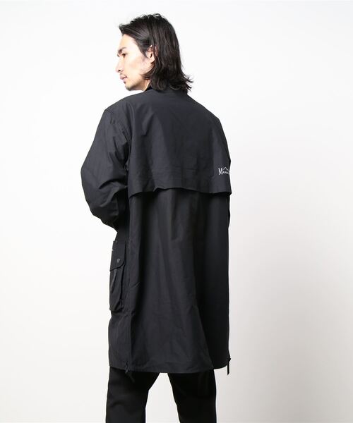 L.H.P Private Brand(エルエイチピープライベートブランド)の「MANASTASH/マナスタッシュ DRUNKEN JACKET ドランケンジャケット 7112100(ステンカラーコート・メンズ・ブラック・LARGE)」の3枚目の写真