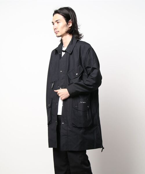 L.H.P Private Brand(エルエイチピープライベートブランド)の「MANASTASH/マナスタッシュ DRUNKEN JACKET ドランケンジャケット 7112100(ステンカラーコート・メンズ・ブラック・LARGE)」の7枚目の写真