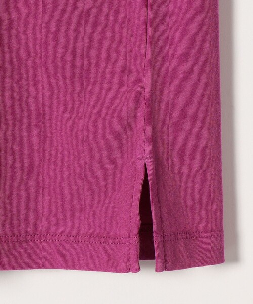 SHIPS any（シップス エニィ）の「SHIPS any: エスプリ ロゴ Tシャツ（Tシャツ/カットソー・レディース・グレー/グリーン/ネイビー/ピンク/ワインレッド・ONE SIZE）」の10枚目の写真