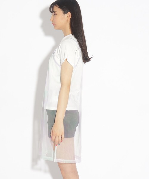 PINK-latte（ピンクラテ）の「◆【セットアイテム】シアータイダイキャミワンピース+Tシャツ（ワンピース・キッズ・オフホワイト/レモンイエロー/サックスブルー・15 /16/14）」の14枚目の写真