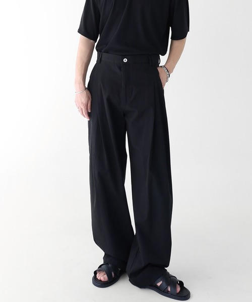 サグクラブ サイズ:2 TC24PT0602 レザー切り替えデニムパンツ 中古