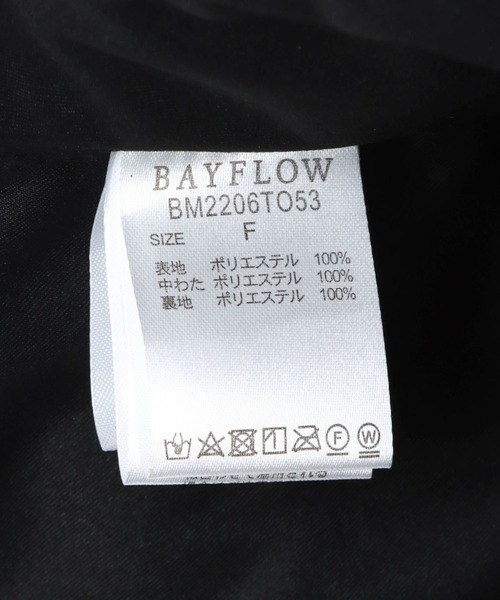 BAYFLOW(ベイフロー)の「【BAYFLOW SAUNA CLUB】サウナハット(ハット・メンズ・ブラック/ベージュ・FREE)」の12枚目の写真