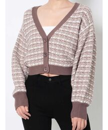MERCURYDUO | ニットツイードカーディガン(カーディガン/ボレロ)