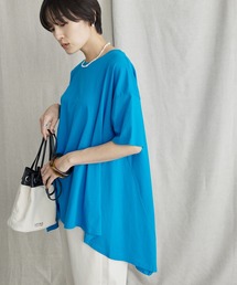 AMERICAN HOLIC | イレヘムフレアライン半袖カットプルオーバー(Tシャツ/カットソー)