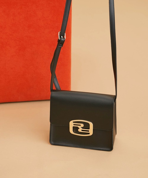 ROPE' PICNIC（ロペピクニック）の「メタルエンブレムスクエアミニショルダーバッグ（ショルダーバッグ・レディース・ブラック/キナリ/ブラウン系その他3・FREE）」の3枚目の写真