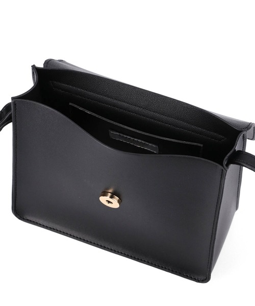 ROPE' PICNIC（ロペピクニック）の「メタルエンブレムスクエアミニショルダーバッグ（ショルダーバッグ・レディース・ブラック/キナリ/ブラウン系その他3・FREE）」の12枚目の写真