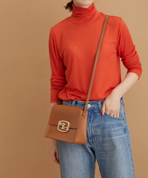 ROPE' PICNIC（ロペピクニック）の「メタルエンブレムスクエアミニショルダーバッグ（ショルダーバッグ・レディース・ブラック/キナリ/ブラウン系その他3・FREE）」の22枚目の写真