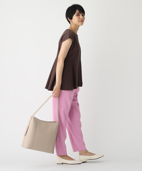 OPAQUE.CLIP（オペークドットクリップ）の「◆ワンショルダーバッグ【A4サイズ収納可能】（ショルダーバッグ・レディース・ブラック/ベージュ/グレー・00）」の16枚目の写真