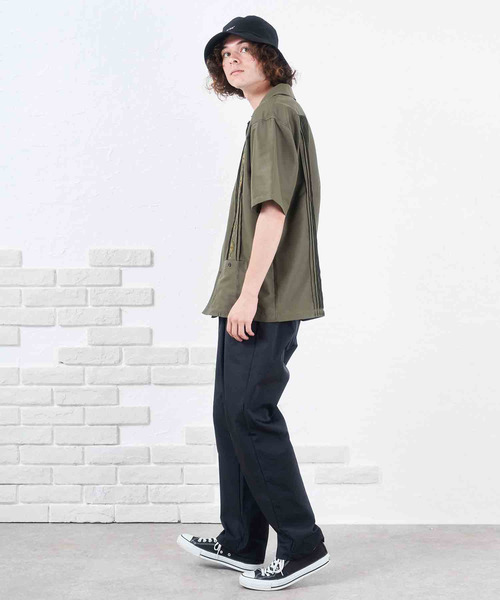 NIDO（ニド）の「刺繍キューバシャツ（シャツ/ブラウス・メンズ・ベージュ/カーキ・MEDIUM/LARGE）」の10枚目の写真