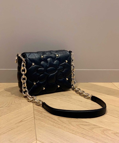 ASH(アッシュ)の「【PATTY TER】フラワーミニショルダーバッグ(ショルダーバッグ・レディース・ブラック・ONE SIZE)」の9枚目の写真