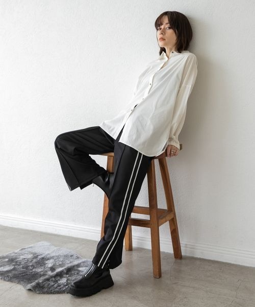 JEANASIS（ジーナシス）の「センターZIPビガーブーツ/125651（ブーツ・レディース・アイボリー/ブラック・MEDIUM/LARGE）」の16枚目の写真