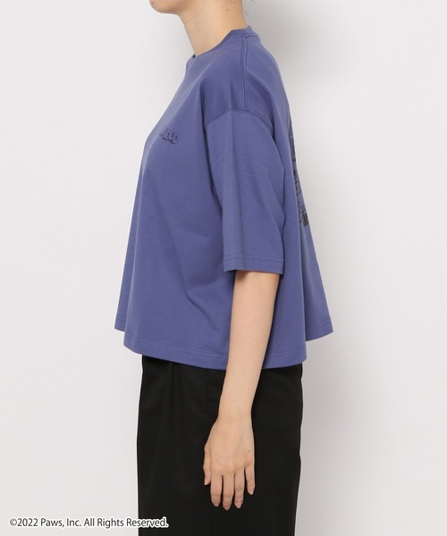 PAGEBOY(ページボーイ)の「GARFIELDアメリカンTシャツ(Tシャツ/カットソー・レディース・ブルー・FREE)」の6枚目の写真