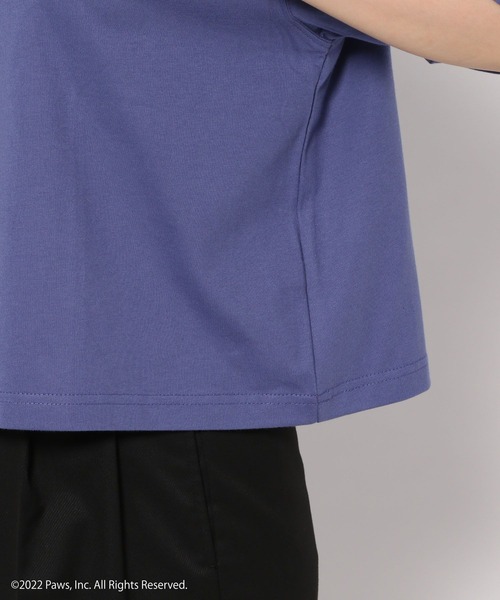 PAGEBOY(ページボーイ)の「GARFIELDアメリカンTシャツ(Tシャツ/カットソー・レディース・ブルー・FREE)」の11枚目の写真