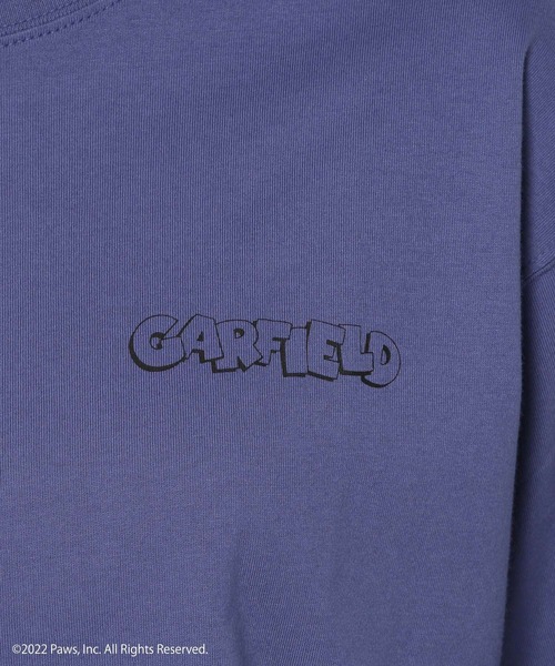 PAGEBOY(ページボーイ)の「GARFIELDアメリカンTシャツ(Tシャツ/カットソー・レディース・ブルー・FREE)」の12枚目の写真