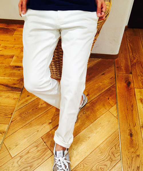 CIAOPANIC TYPY(チャオパニックティピー)の「ムラストレッチトラウザー(その他パンツ・メンズ・ブルー/ネイビー/ホワイト/ベージュ・MEDIUM/SMALL/LARGE)」の2枚目の写真