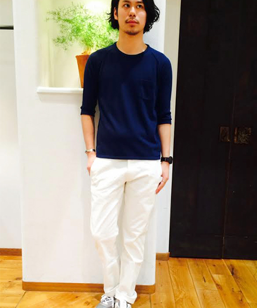 CIAOPANIC TYPY(チャオパニックティピー)の「ムラストレッチトラウザー(その他パンツ・メンズ・ブルー/ネイビー/ホワイト/ベージュ・MEDIUM/SMALL/LARGE)」の18枚目の写真