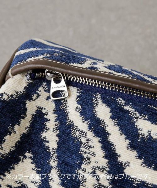 セール】【A VACATION】別注DRUM ZEBRAバッグ（ショルダーバッグ）｜A