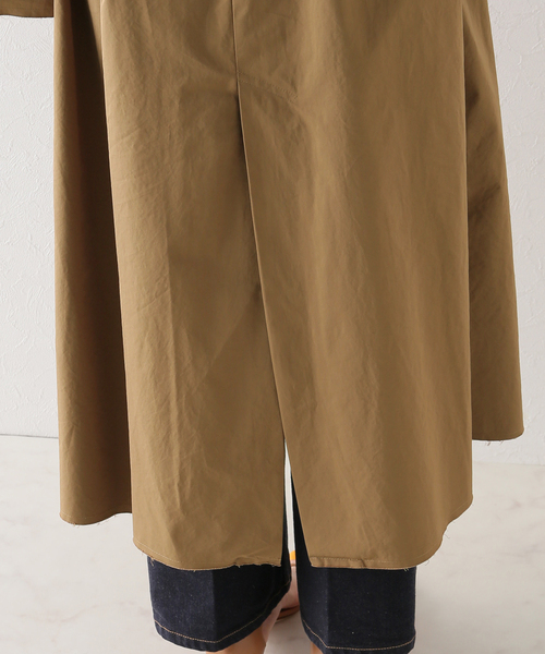 plage（プラージュ）の「DAMAGE TAFFETA トレンチ（トレンチコート・レディース・キャメル・38/36）」の20枚目の写真