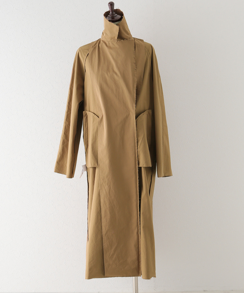 plage（プラージュ）の「DAMAGE TAFFETA トレンチ（トレンチコート・レディース・キャメル・38/36）」の21枚目の写真