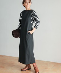 URBAN RESEARCH DOORS | 『セットアップ対応』 ストレートジャンパースカート(ワンピース)