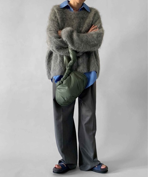 LE VERNIS（ル・ベルニ）の「LE VERNIS(ル・ベルニ)ジグリーminiバッグ（ハンドバッグ・レディース・カーキ/ブラック/イエロー・FREE）」の20枚目の写真