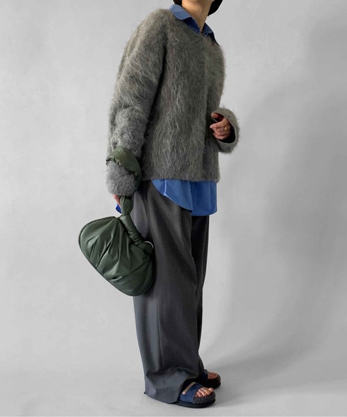 LE VERNIS（ル・ベルニ）の「LE VERNIS(ル・ベルニ)ジグリーminiバッグ（ハンドバッグ・レディース・カーキ/ブラック/イエロー・FREE）」の21枚目の写真