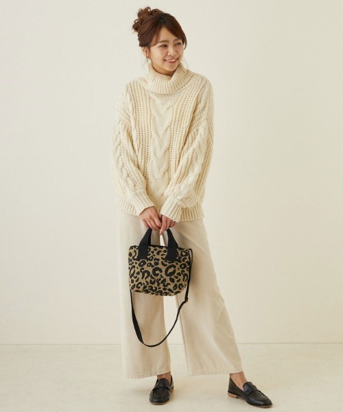 ROOTOTE(ルートート)の「ルートート/LT.ベビールー.パターンファブリック-H(ショルダーバッグ・レディース・ブルー系その他/レオパード/ブラウン系その他・FREE)」の13枚目の写真