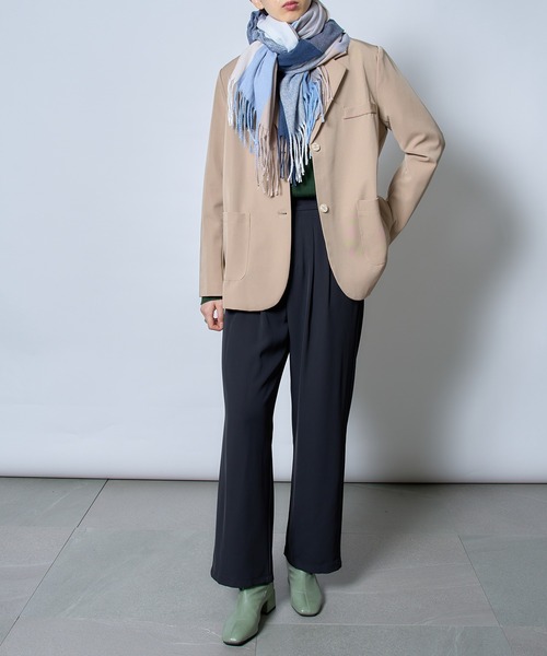 MAISON BREEZE（メゾンブリーズ）の「【MAISON BREEZE】フリンジカラフルビッグブロックチェック柄マフラー SCCH209（マフラー・レディース・その他4/その他7/その他6/その他1/その他2/その他3/その他5・FREE）」の17枚目の写真