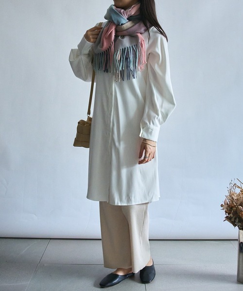 MAISON BREEZE（メゾンブリーズ）の「【MAISON BREEZE】フリンジカラフルビッグブロックチェック柄マフラー SCCH209（マフラー・レディース・その他4/その他7/その他6/その他1/その他2/その他3/その他5・FREE）」の14枚目の写真