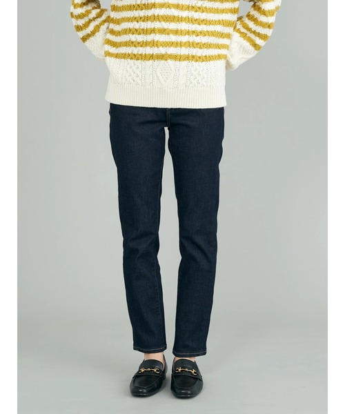 AMERICAN HOLIC(アメリカンホリック)の「シガレットフィットデニム(デニムパンツ・レディース・グレー/ワンウォッシュ・S/M/L/XS)」の4枚目の写真