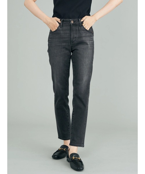 AMERICAN HOLIC(アメリカンホリック)の「シガレットフィットデニム(デニムパンツ・レディース・グレー/ワンウォッシュ・S/M/L/XS)」の6枚目の写真