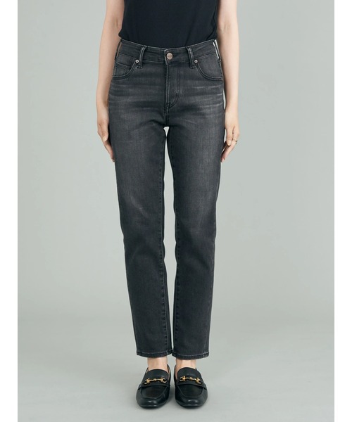 AMERICAN HOLIC(アメリカンホリック)の「シガレットフィットデニム(デニムパンツ・レディース・グレー/ワンウォッシュ・S/M/L/XS)」の7枚目の写真