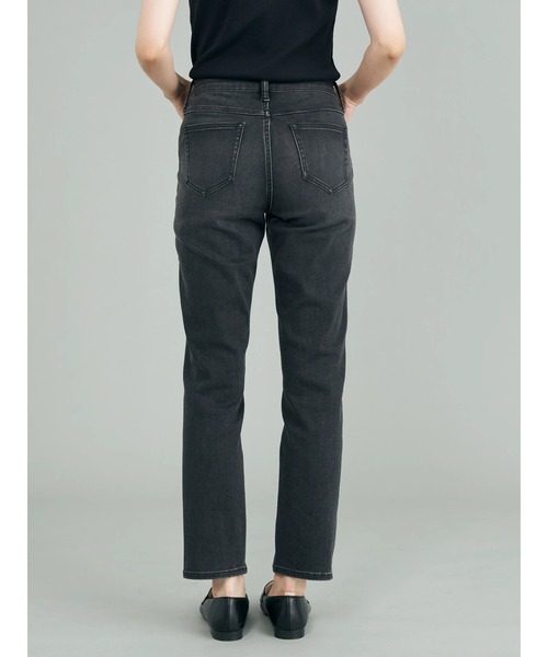 AMERICAN HOLIC(アメリカンホリック)の「シガレットフィットデニム(デニムパンツ・レディース・グレー/ワンウォッシュ・S/M/L/XS)」の10枚目の写真