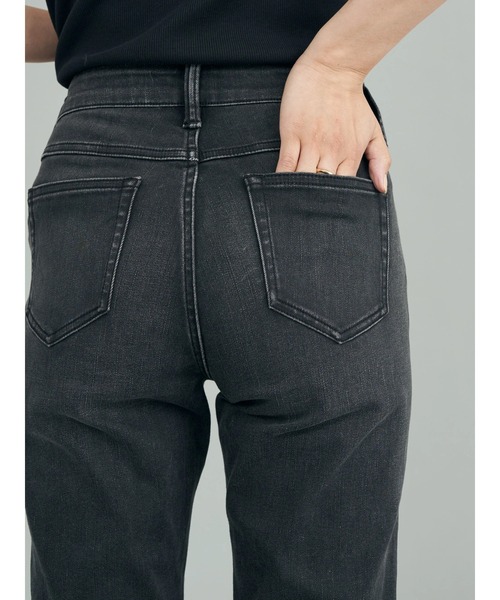 AMERICAN HOLIC(アメリカンホリック)の「シガレットフィットデニム(デニムパンツ・レディース・グレー/ワンウォッシュ・S/M/L/XS)」の16枚目の写真